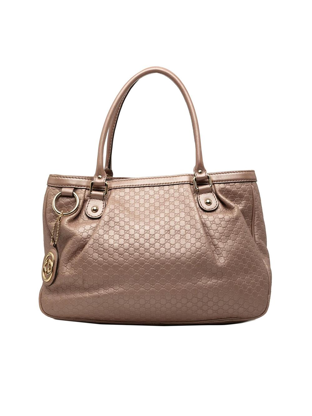 Gucci Metallic Microssima Sukey Tote #361406G60B
